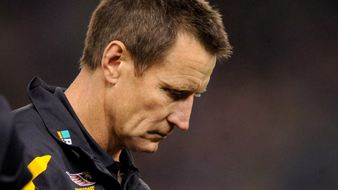 John Worsfold during an AFL match