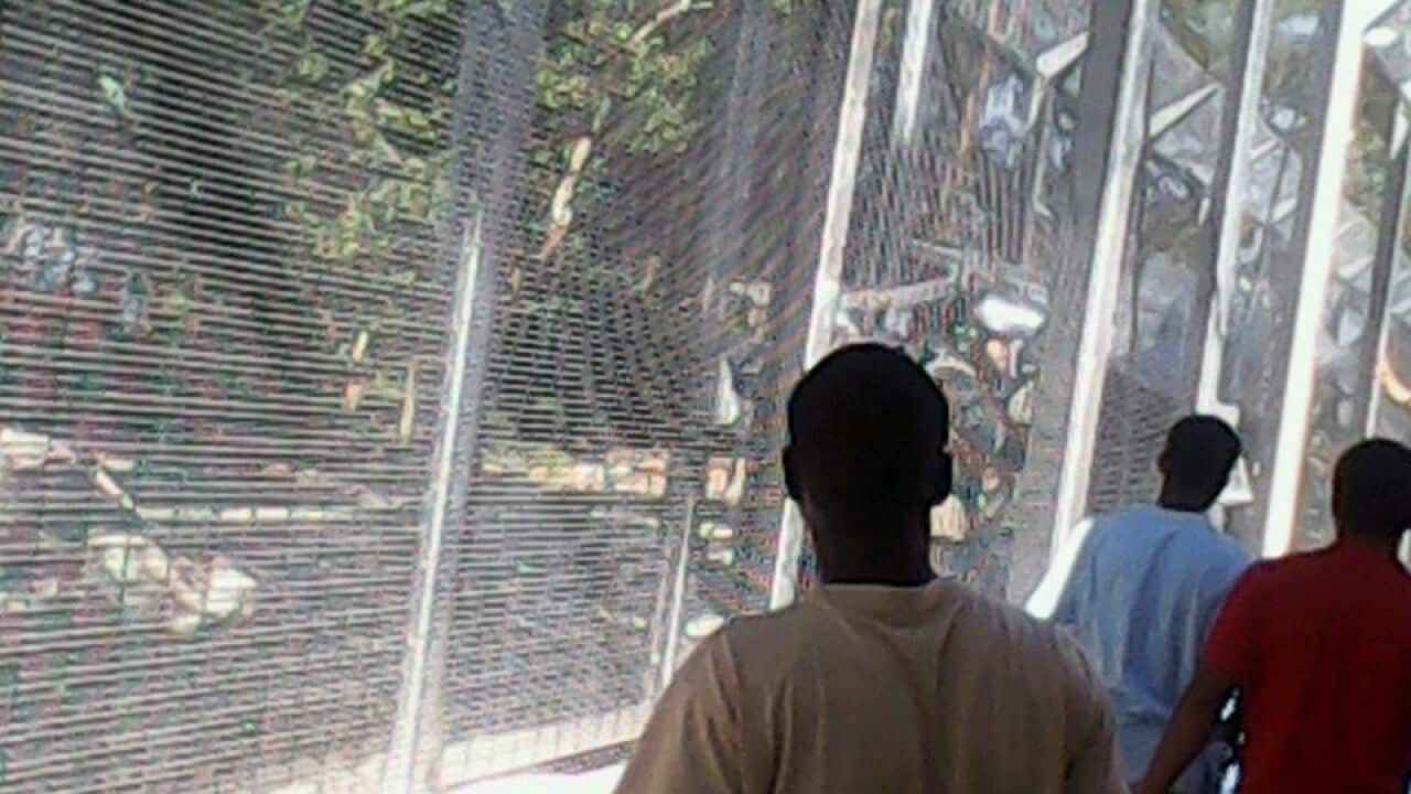 Manus Island detention centre.