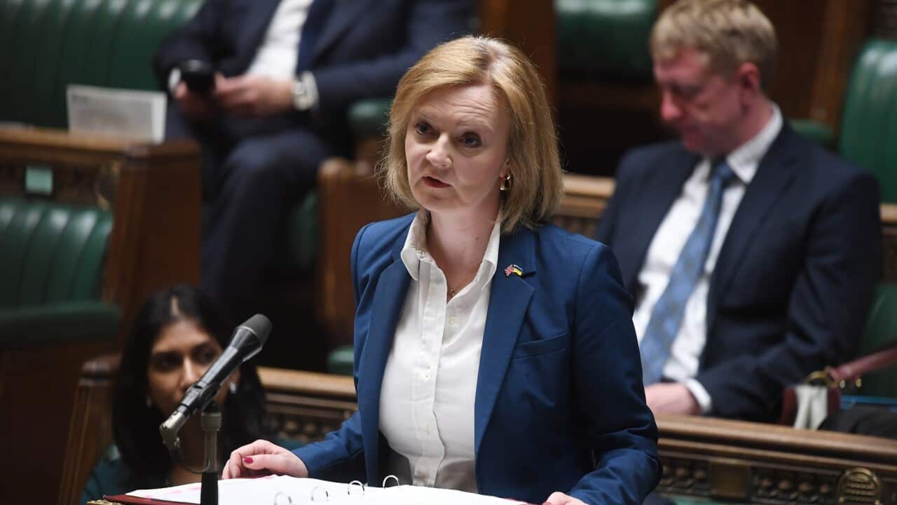 UK Foreign Secretary Liz Truss sets out her intention to scrap parts of the post-Brexit deal on Northern Ireland