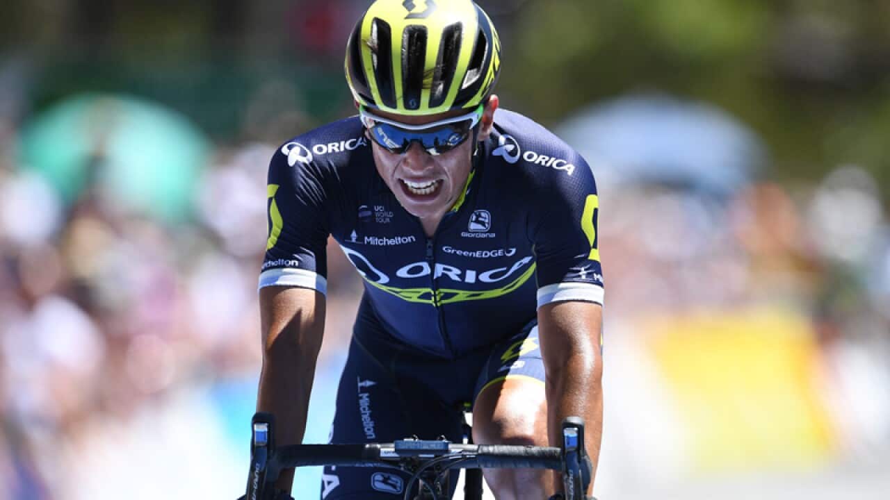 Esteban Chaves of team Orica-Scott