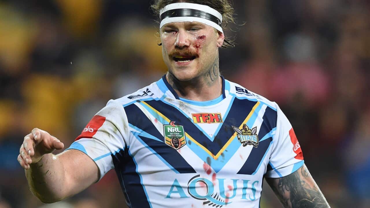 Gold Coast Titans backrower Chris McQueen