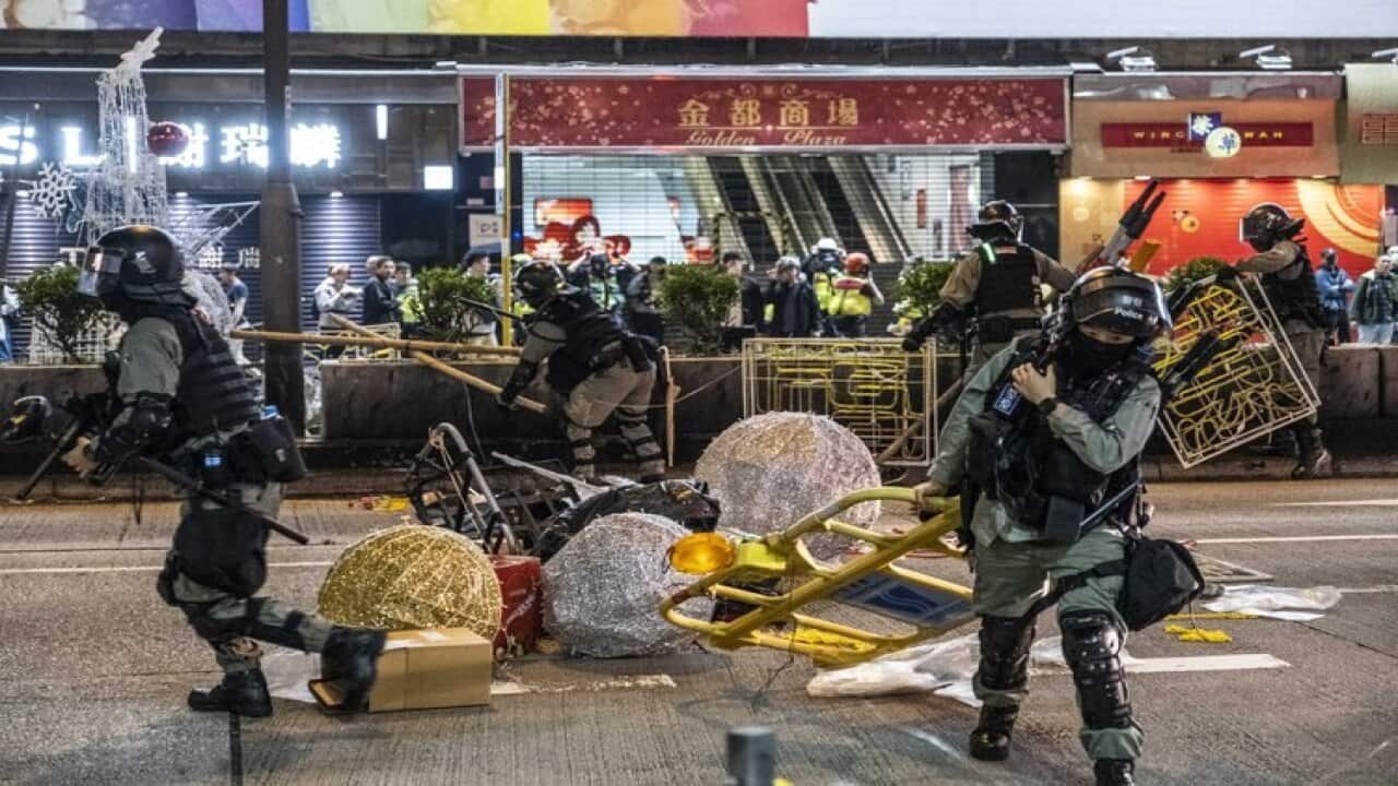 Hong Kong Protesters Return to Streets as New Year Begins