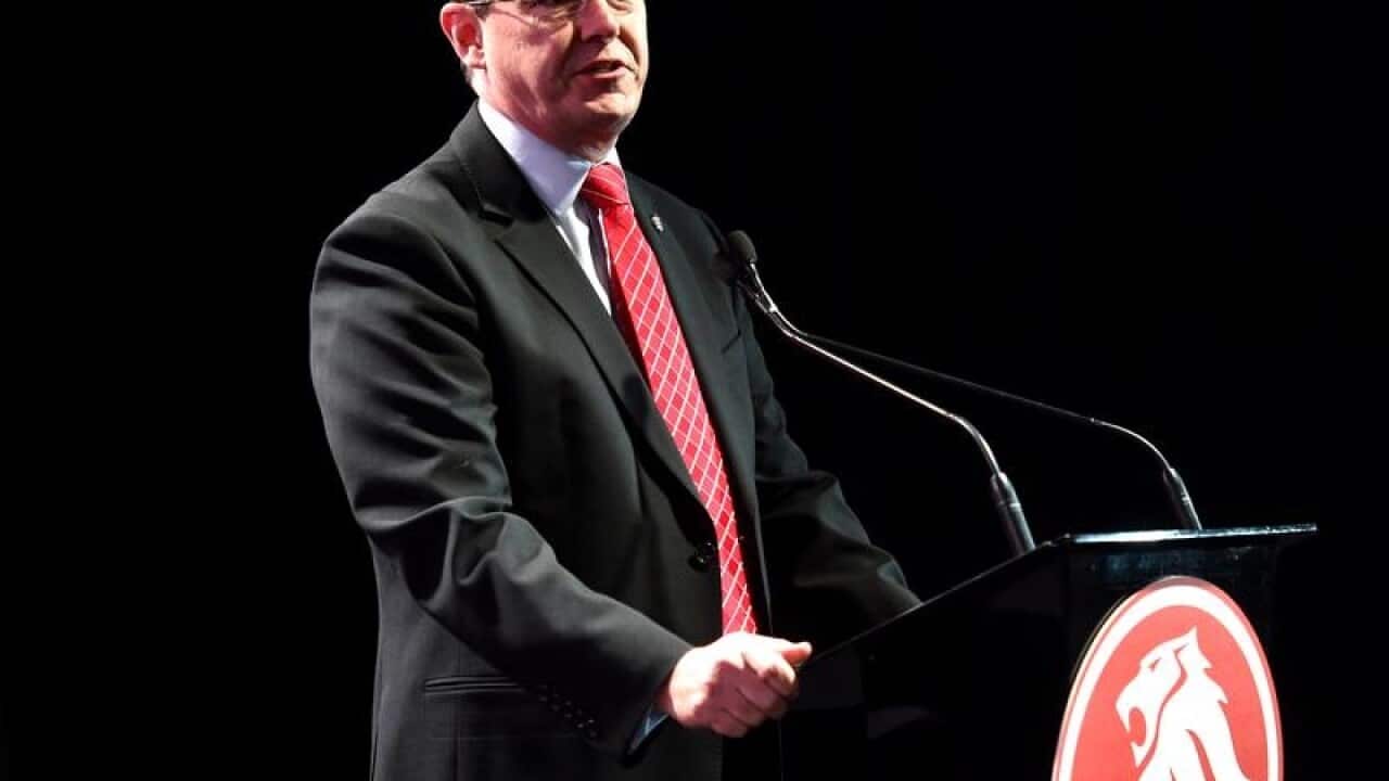 Holden General Manager Mark Bernhard