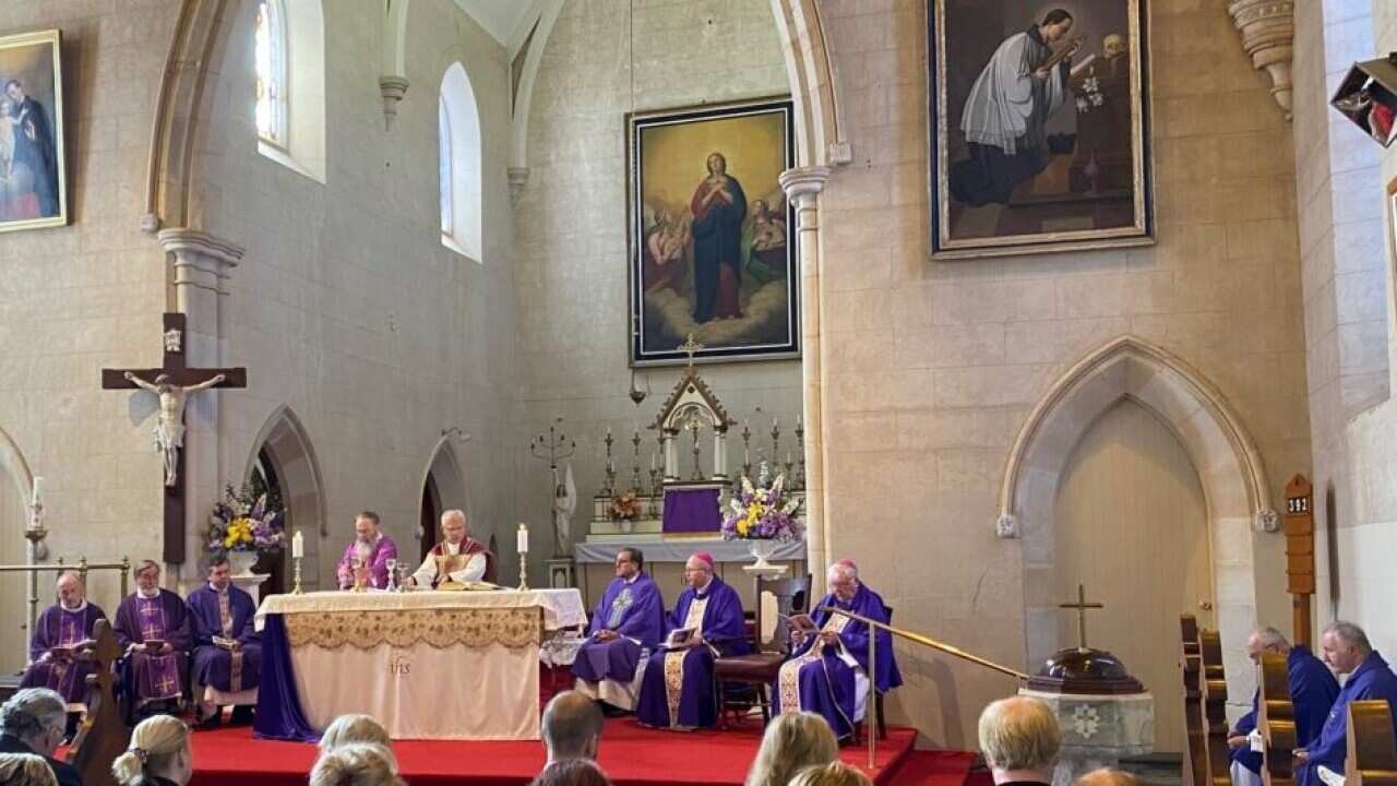 Msza Święta w Sevenhill, South Australia