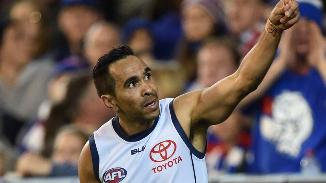 Adelaide Crows player Eddie Betts.