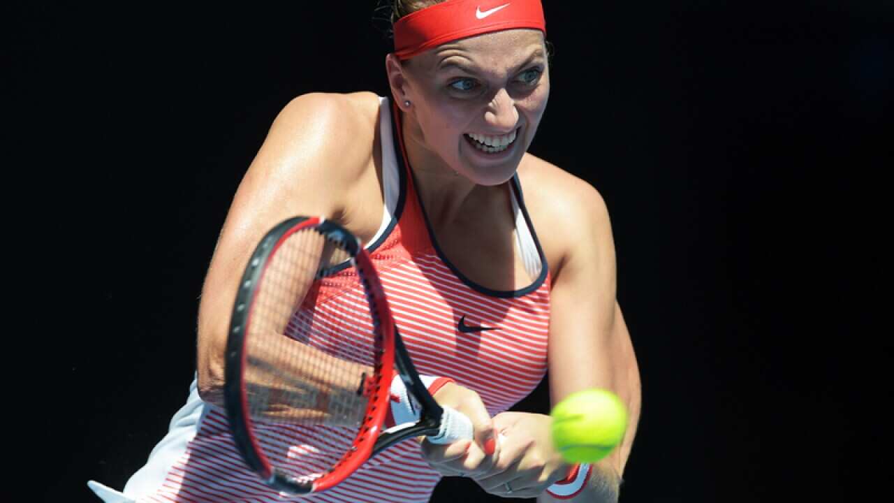 Petra Kvitova of Czech Republic