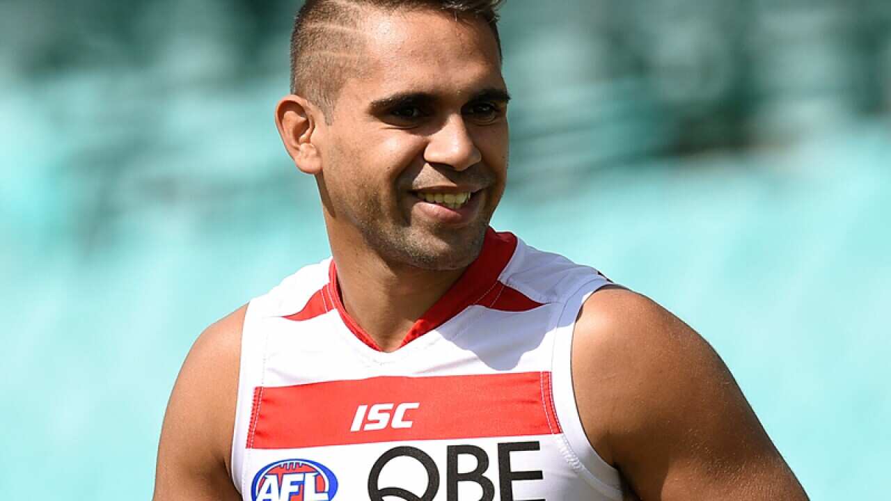 Sydney Swans player Lewis Jetta