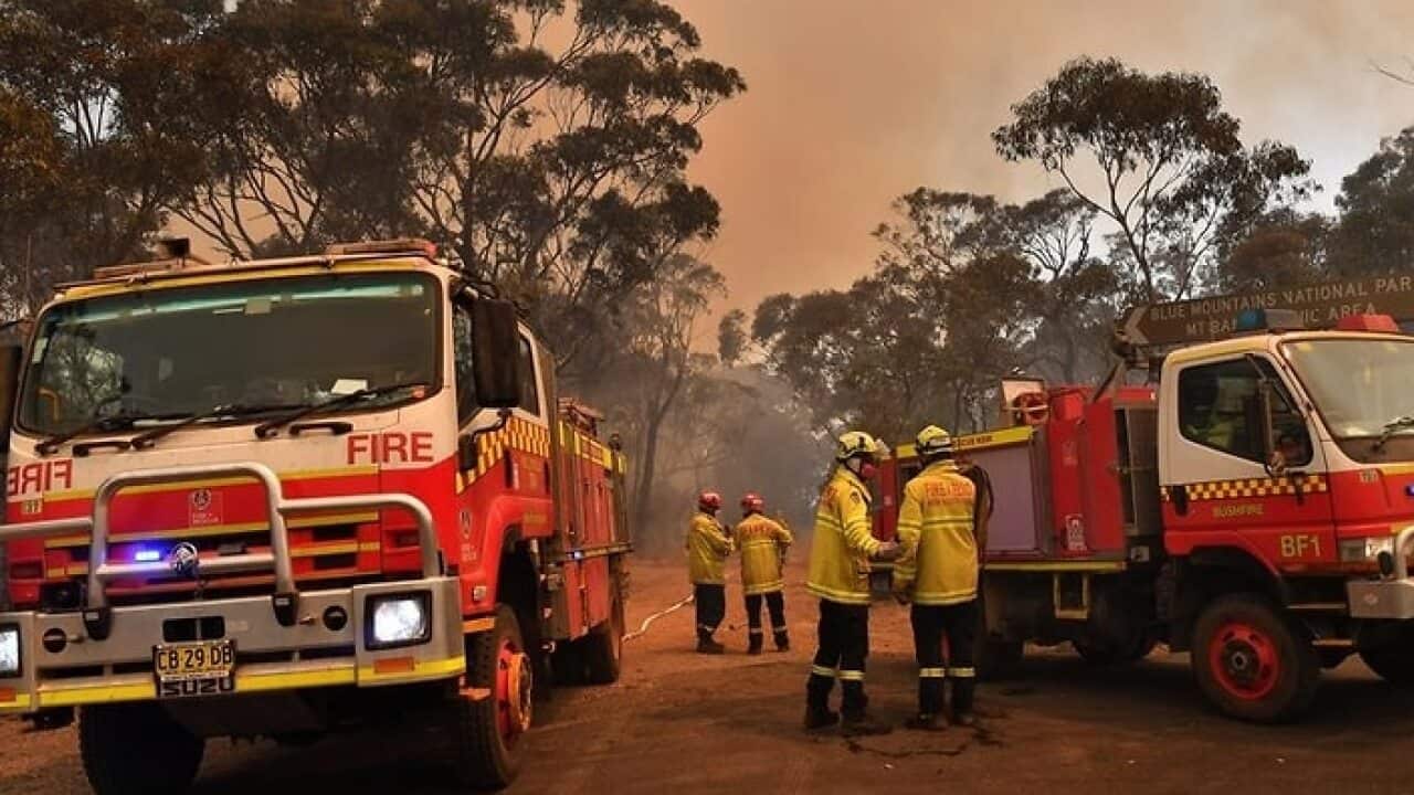 NSW firefighters will confront an 'enormous challenge' in coming days as the temperatures soar.