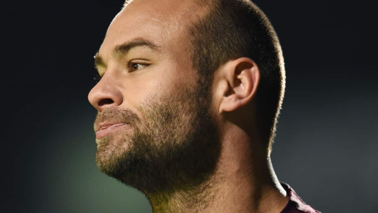 Brett Stewart of the Sea Eagles