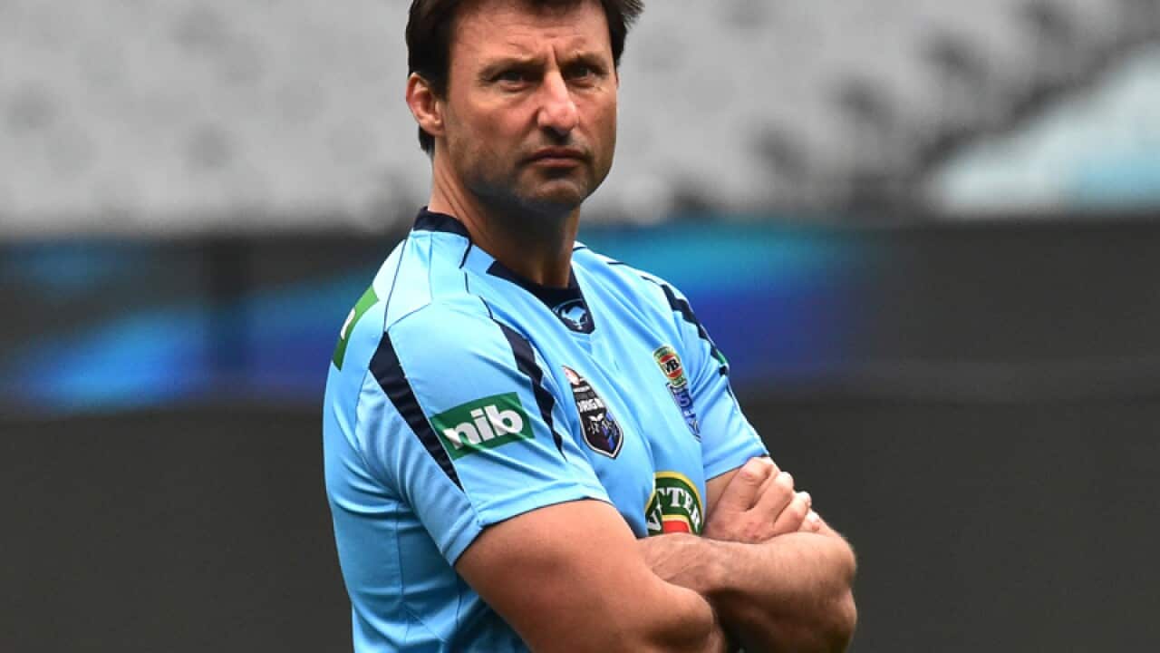 NSW State of Origin coach Laurie Daley.