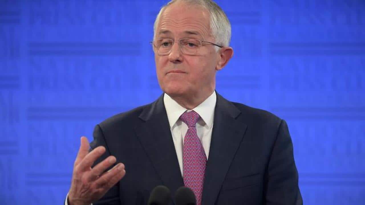 Australian Prime Minister Malcolm Turnbull addresses the National Press Club in Canberra, Thursday, June 30, 2016.