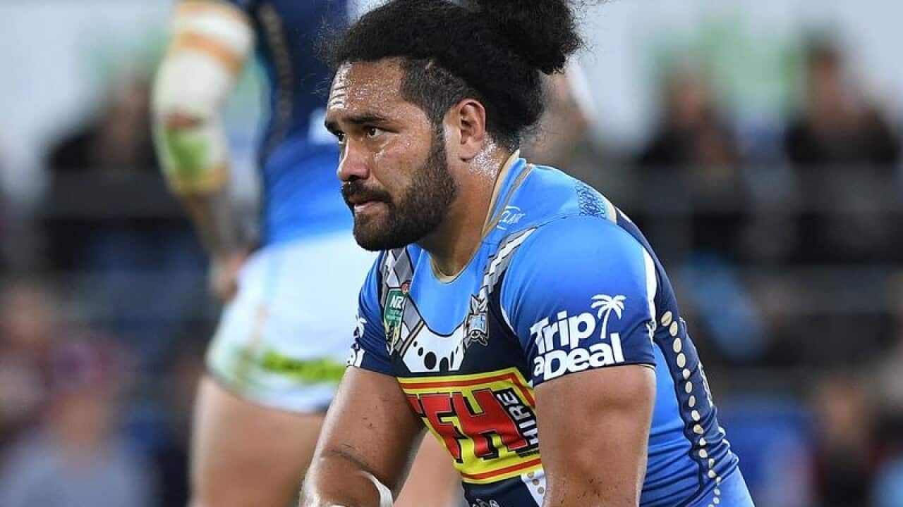 Gold Coast Titans centre Konrad Hurrell