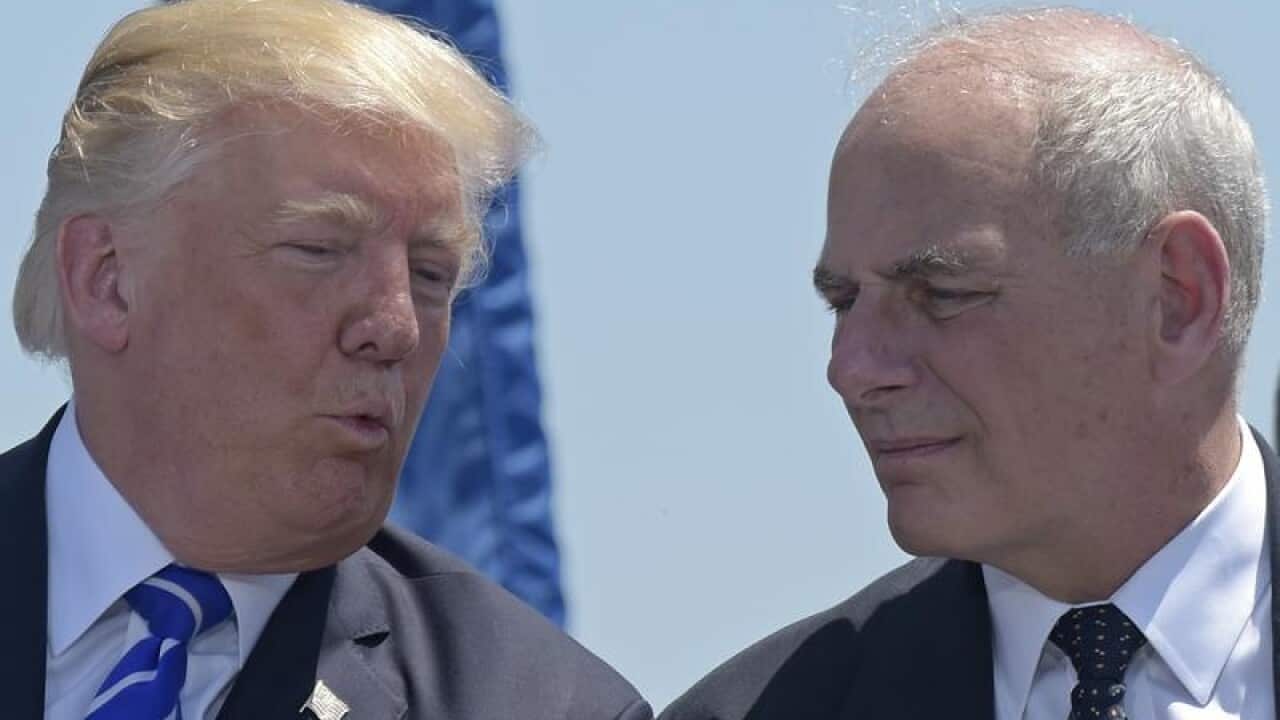 Donald Trump and John Kelly