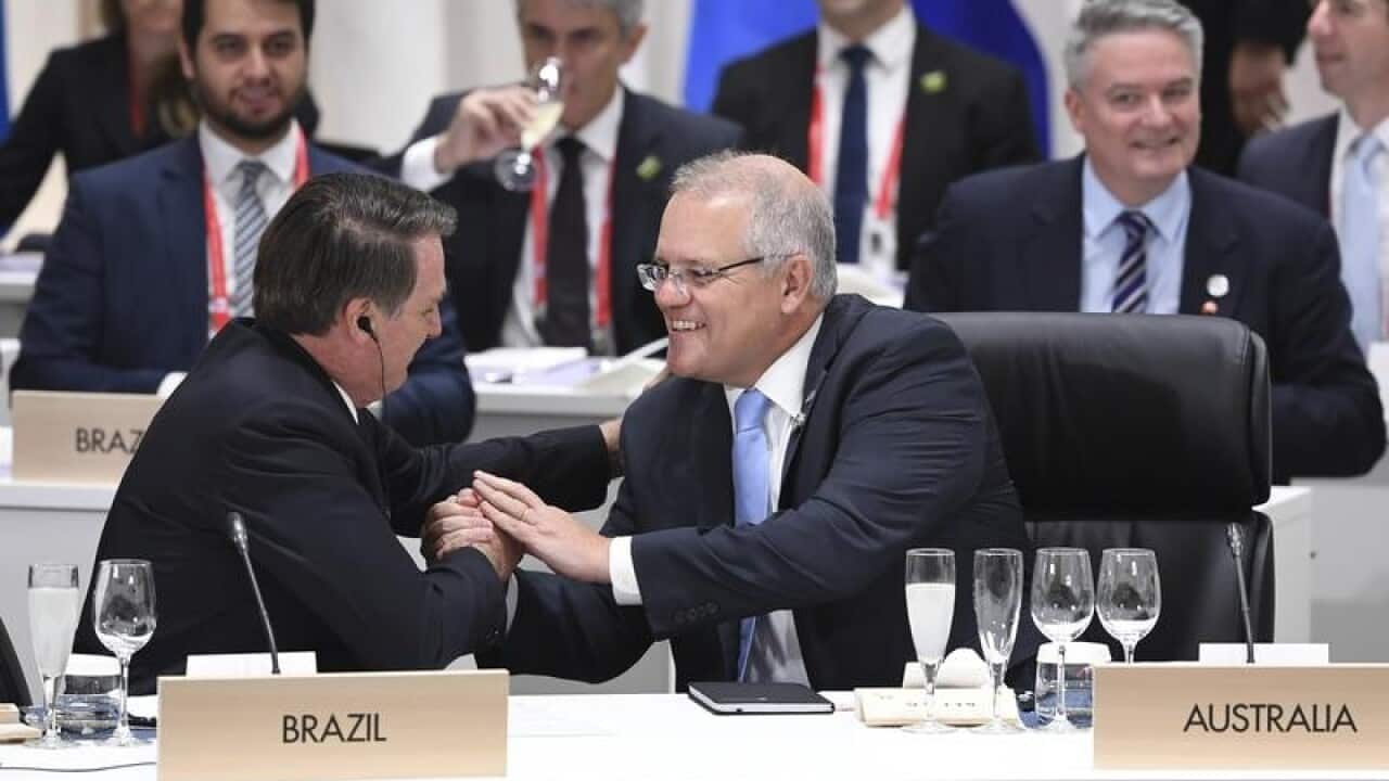 Prime Minister Scott Morrison at the G20 conference