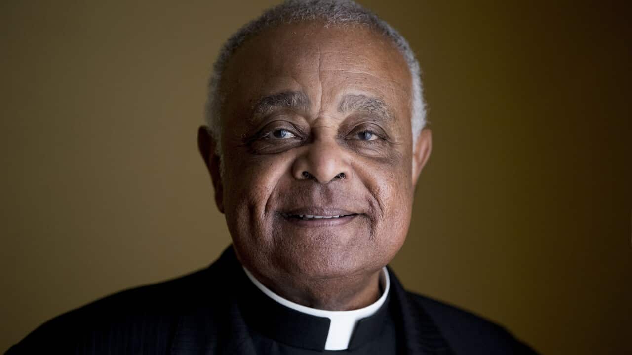 Washington DC Archbishop Wilton Gregory in 2019.