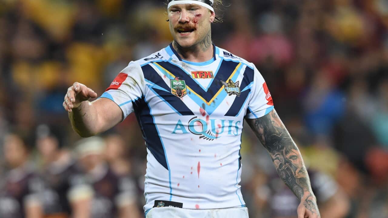 Chris McQueen of the Titans