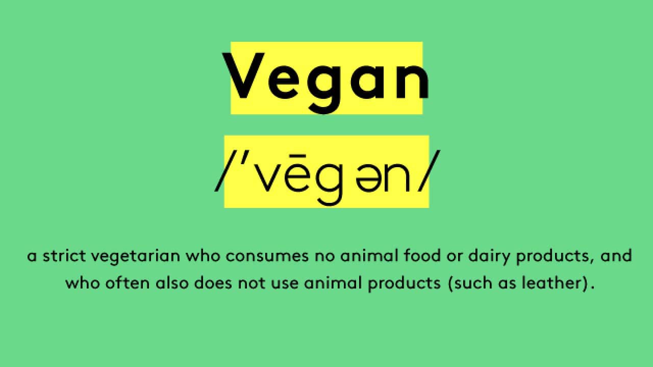 Vegan definition
