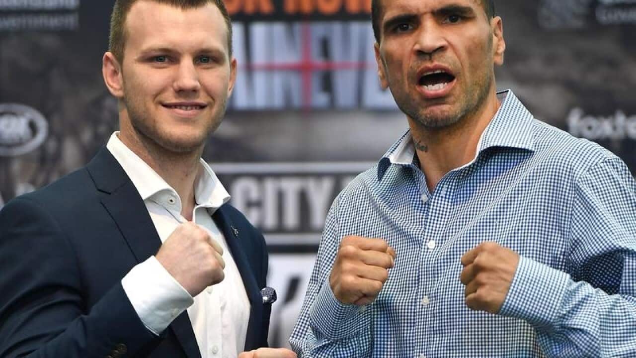Jeff Horn and Anthony Mundine