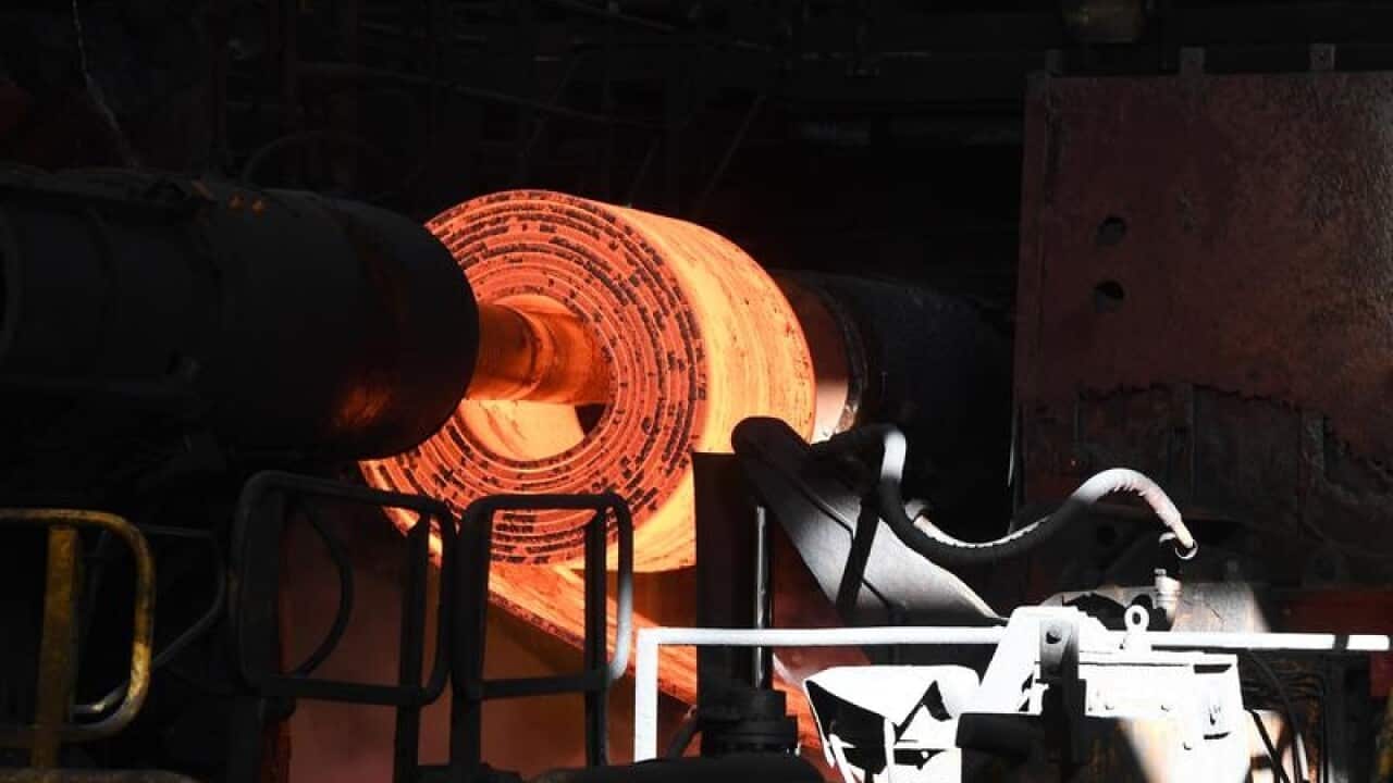 The Port Kembla Steelworks the home of Bluescope Steel