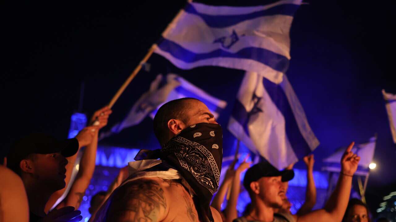 Anti-government protest in Israel