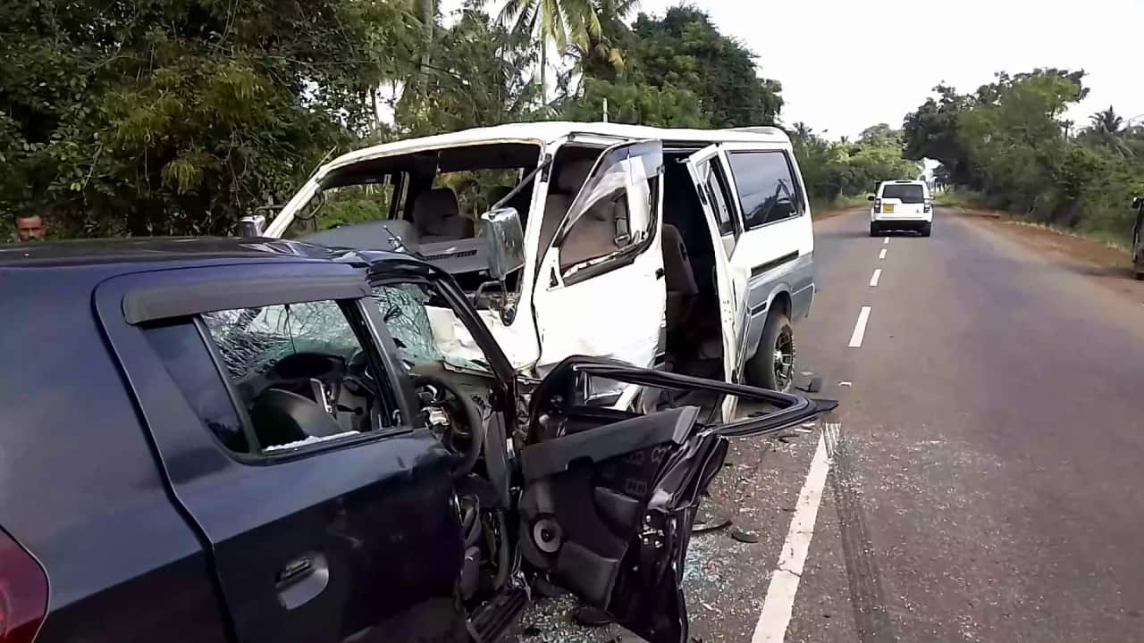 Accident in Sri Lanka