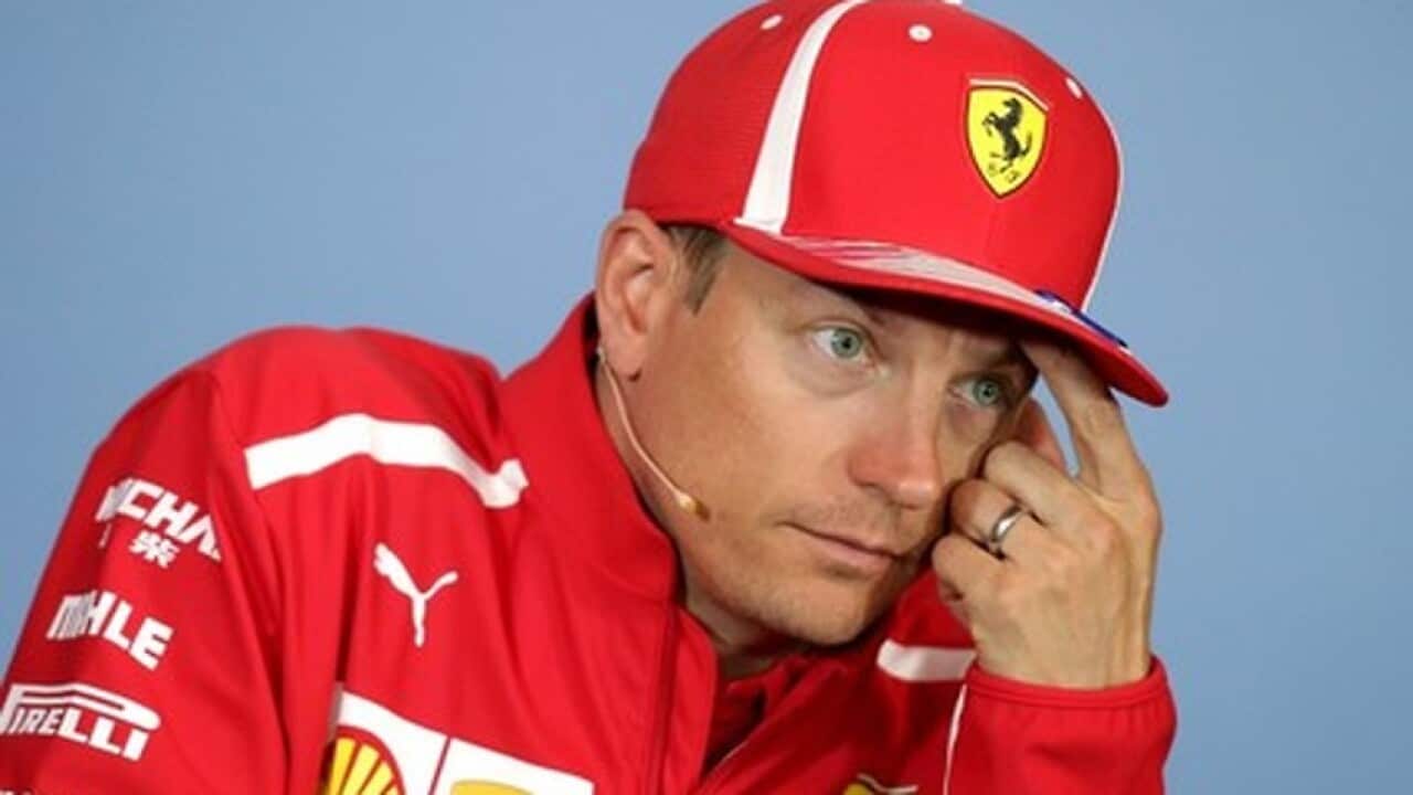 Ferrari's Kimi Raikkonen