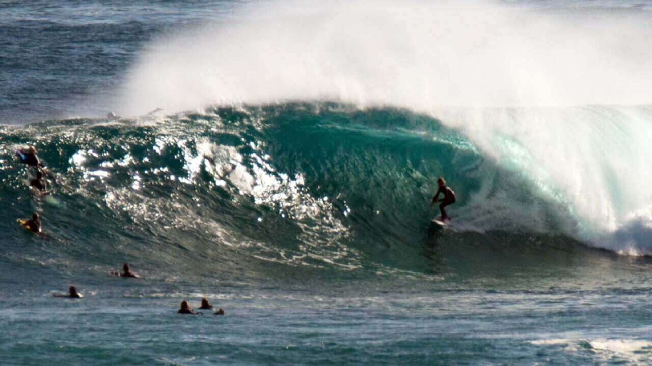 Surfers ride large swell in WA