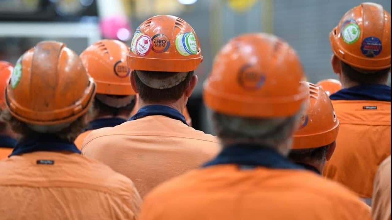Factory workers
