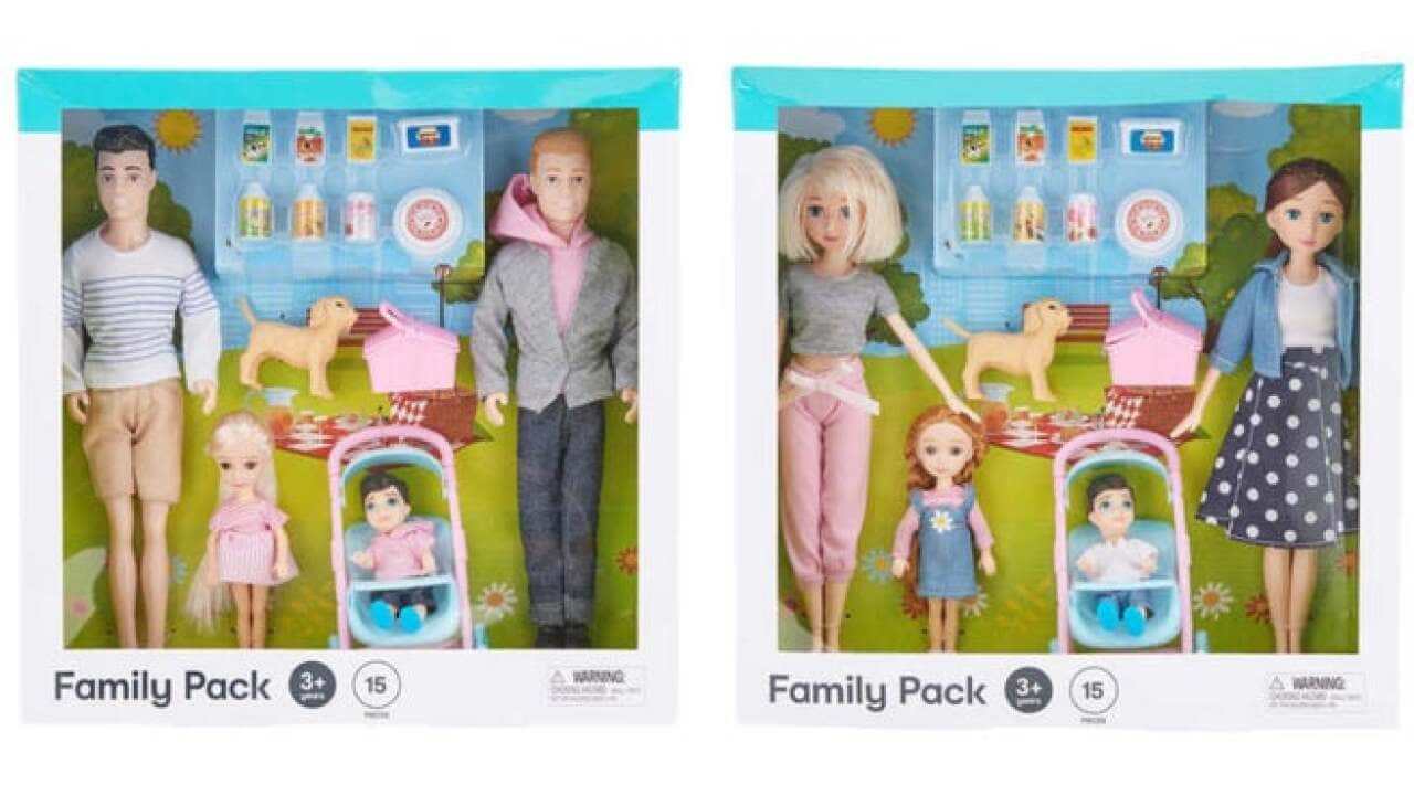 Kmart is winning new fans with these super cute same-sex family doll sets | SBS Voices Kmart is winning new fans with these super cute same-sex family doll sets | SBS Voices