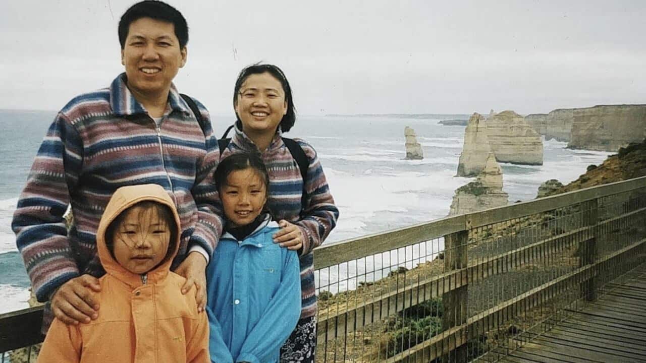 Bec Zhuang and parents