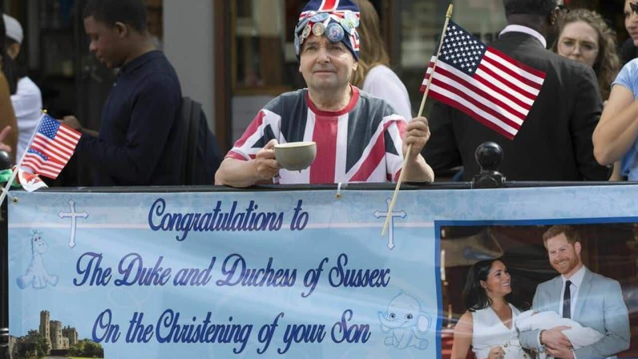 Britain Royal Christening