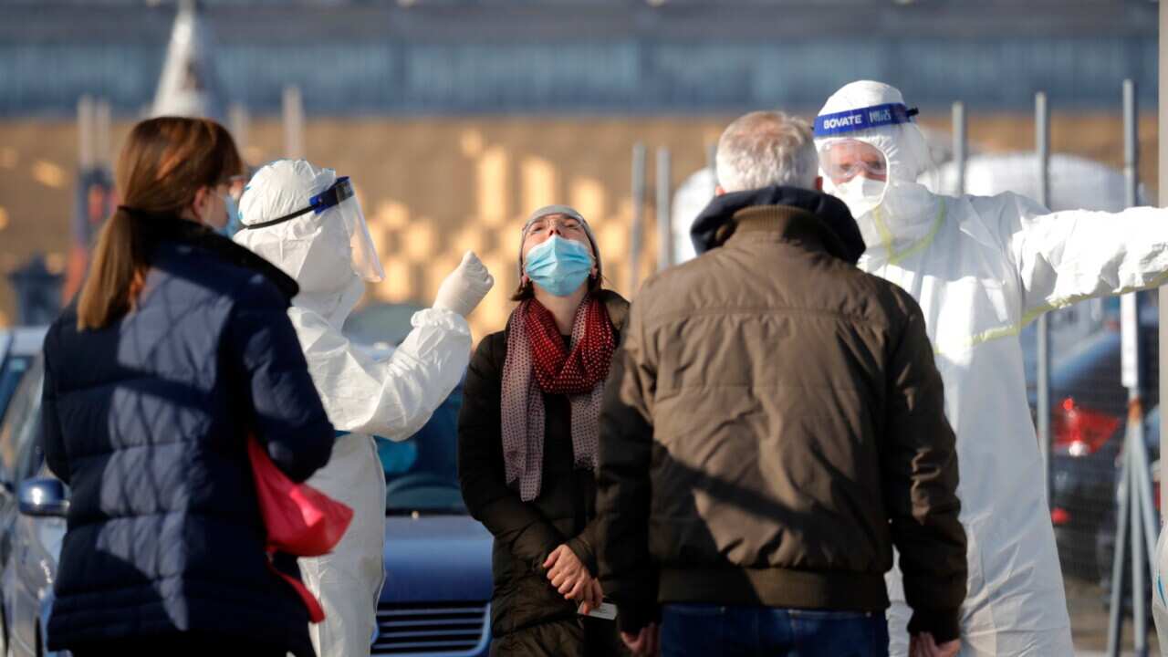 Zagreb testing coronavirus