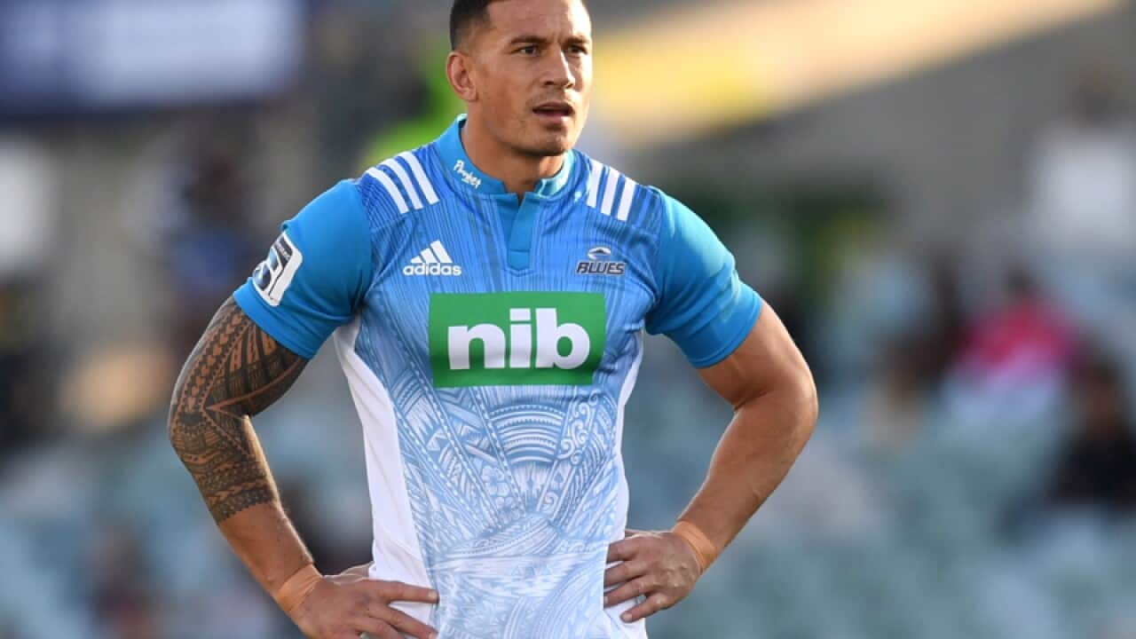 Sonny Bill Williams of the Blues
