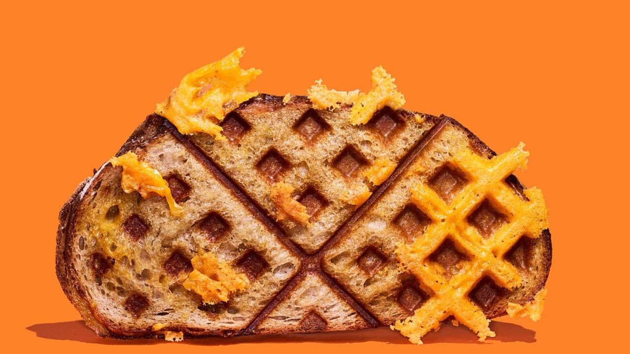 Grilled cheese on toast