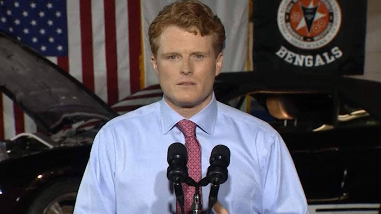 Joe Kennedy III delivers the Democratic Party's response to President Donald Trump's State of the Union address.