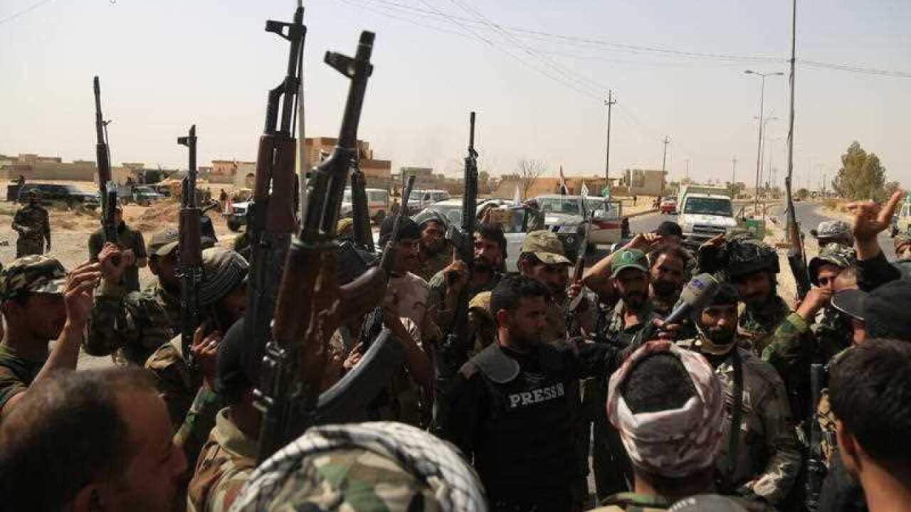 Iraqi Forces Near Kirkuk