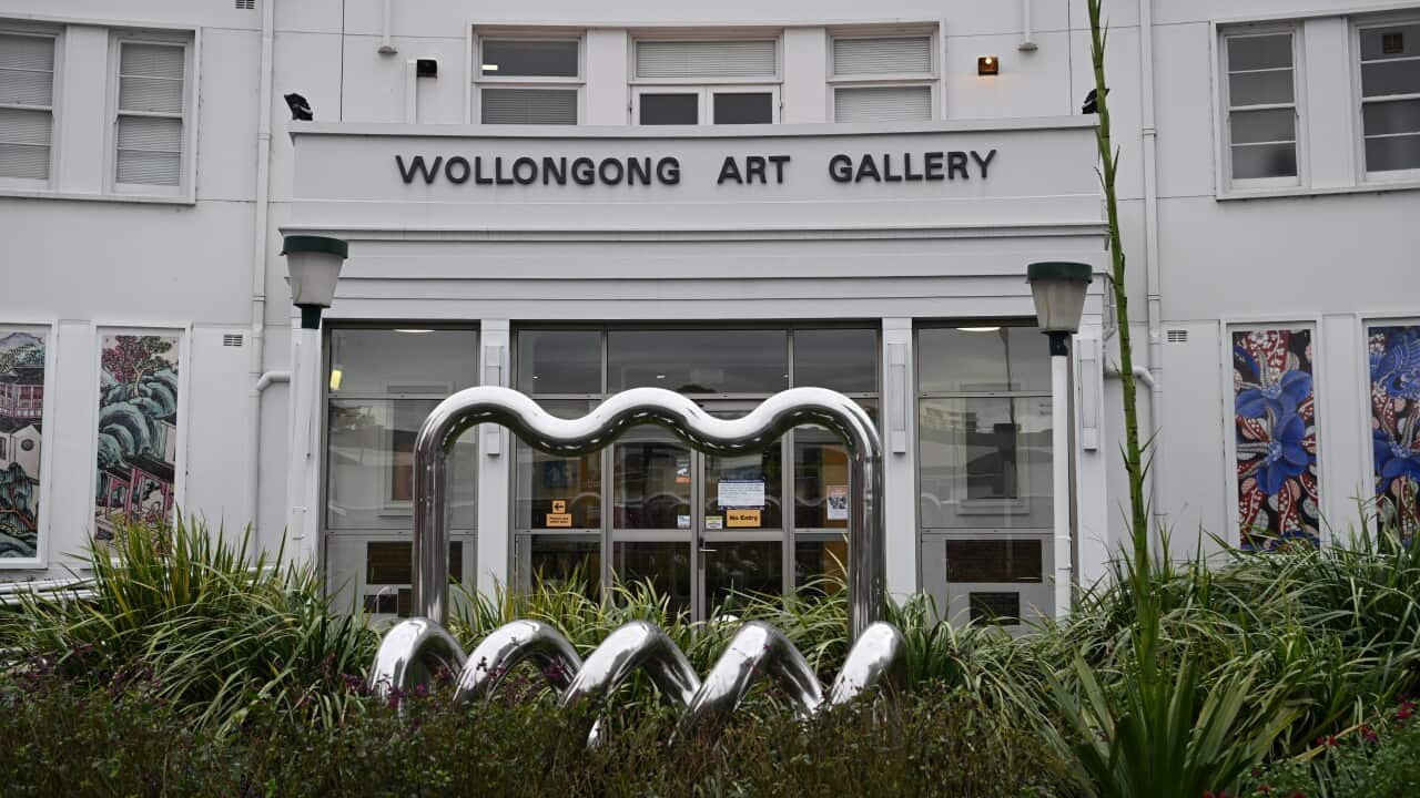 A general view of the Wollongong Art Gallery in Wollongong.