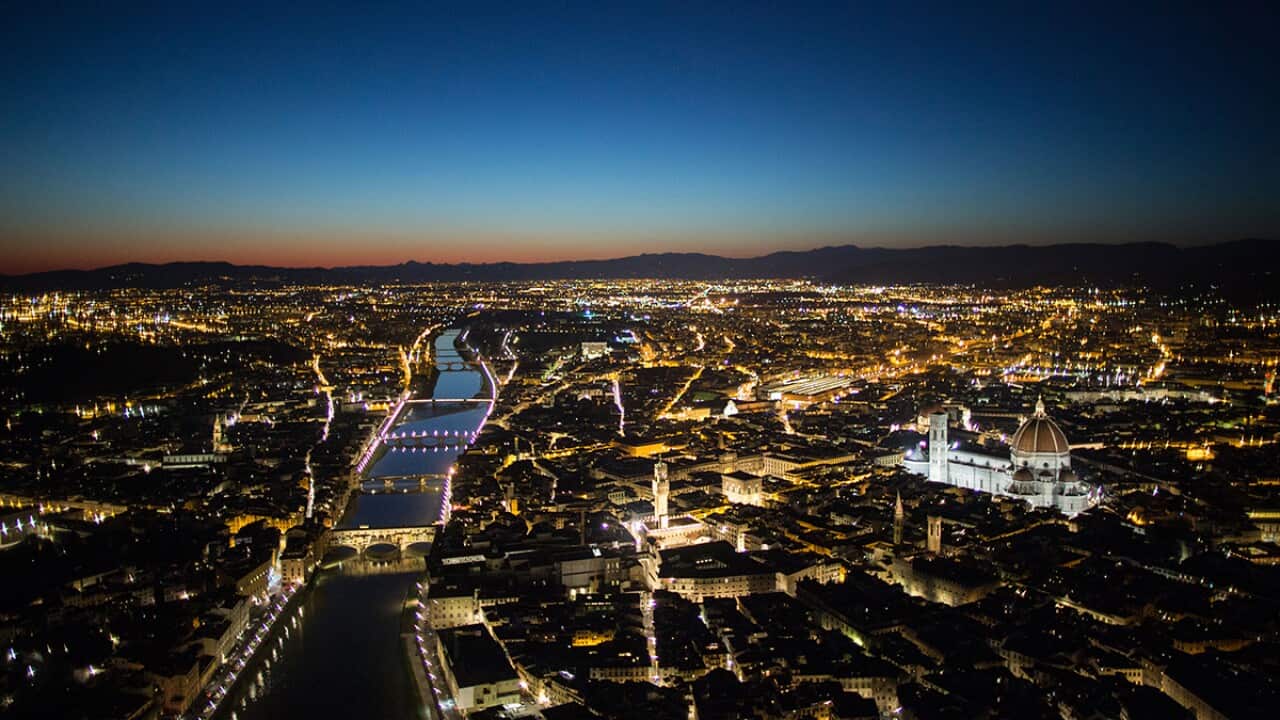 "Orizzonti d'Italia - Twilight Skylines from Police Helicopters" in Gold Coast (9 dicembre-22 gennaio).