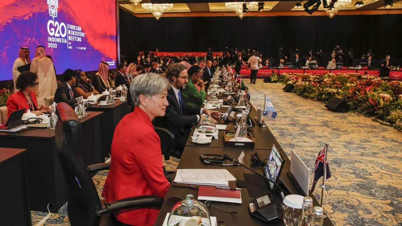 PENNY WONG G20 FOREIGN MINISTERS MEETING