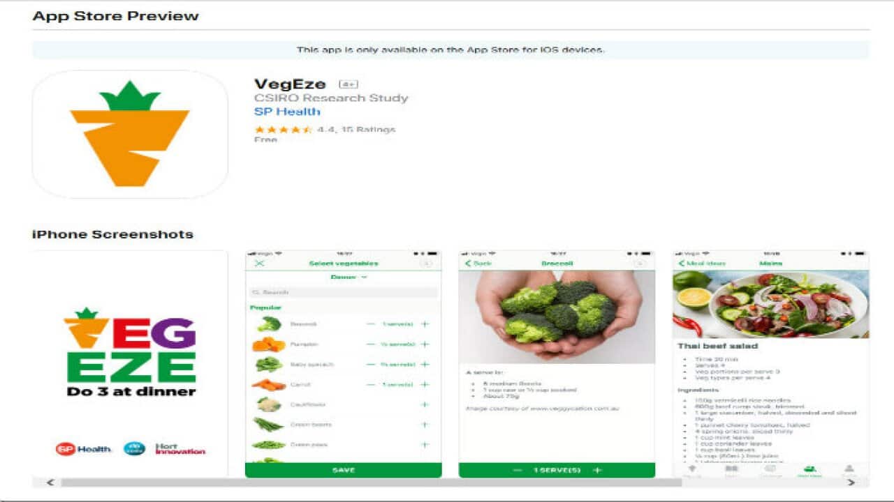 VegEze app