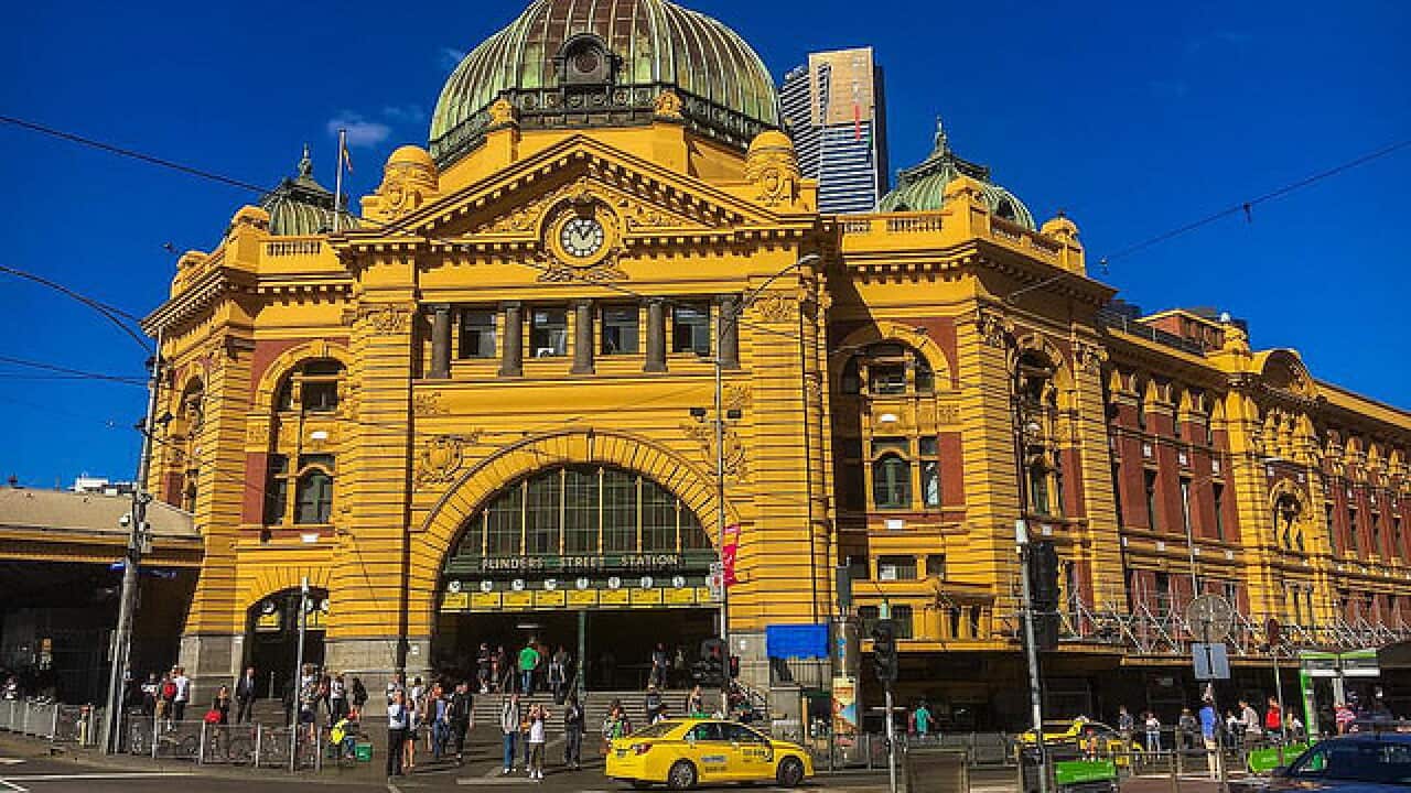 Flinders station
