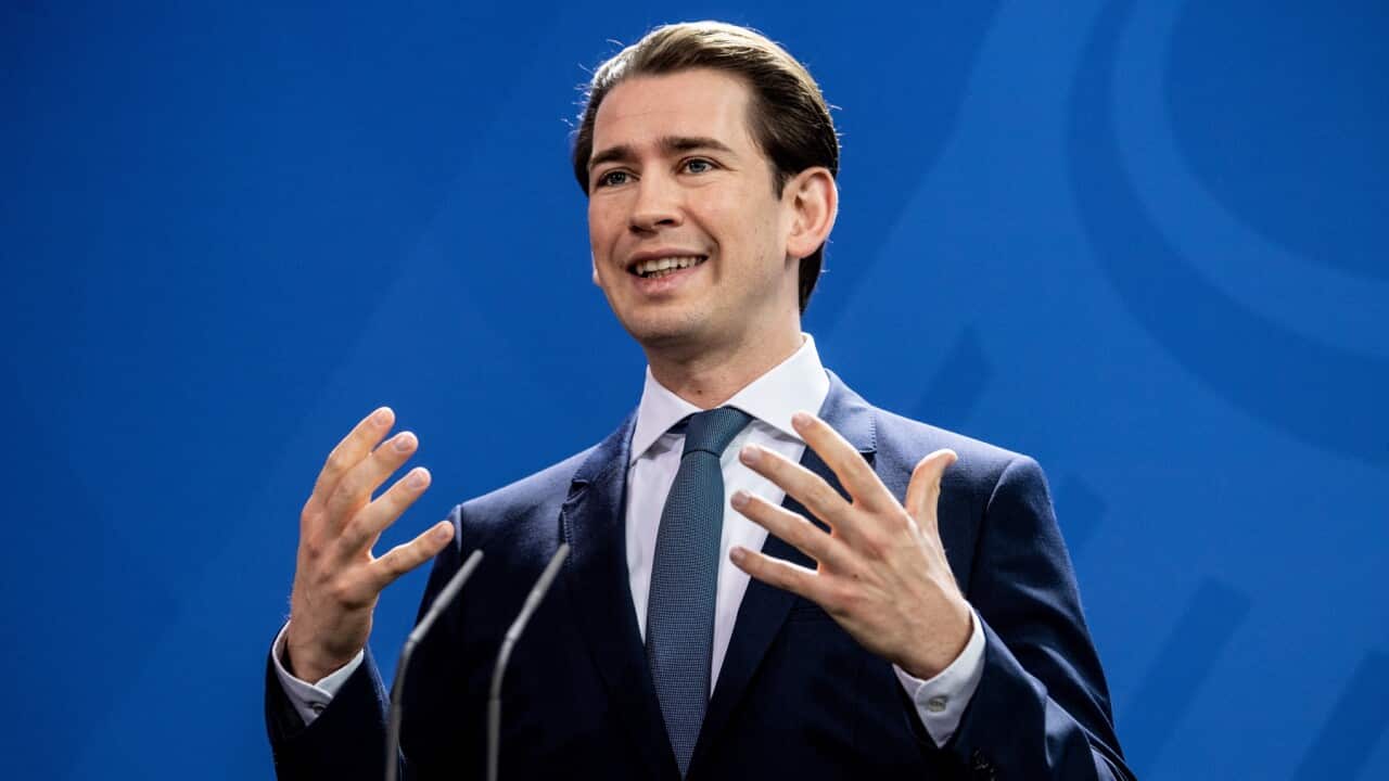 Austrian Chancellor Sebastian Kurz
