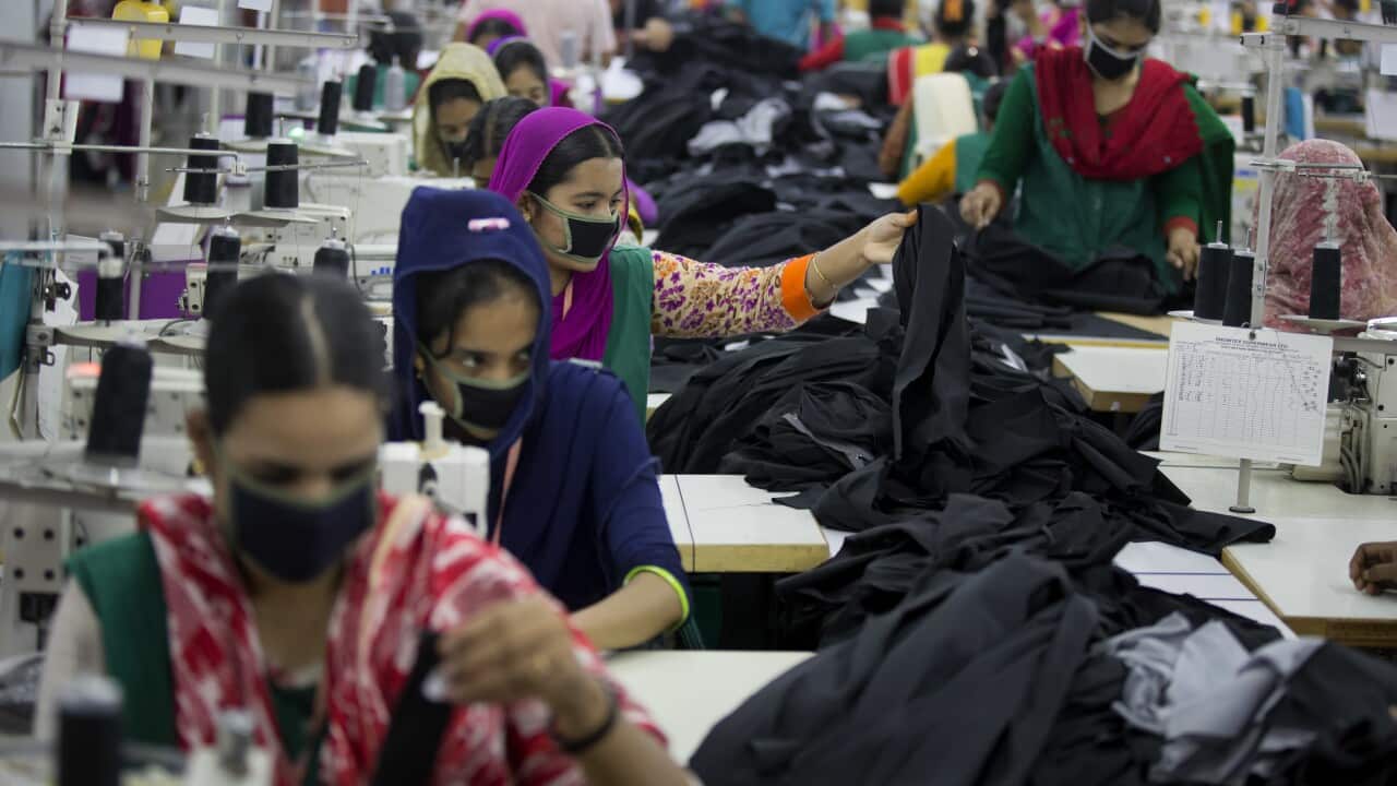 Garment workers in Bangladesh