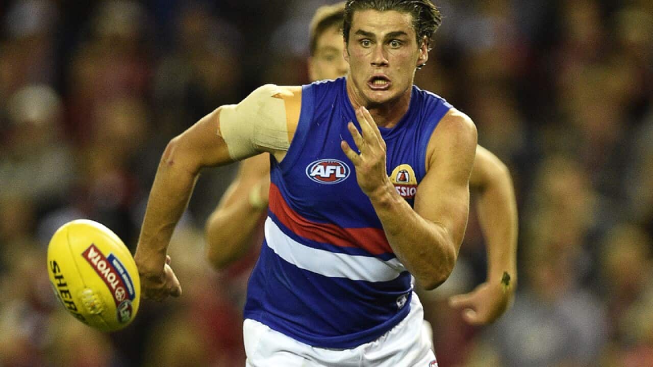 Western Bulldogs player Tom Boyd