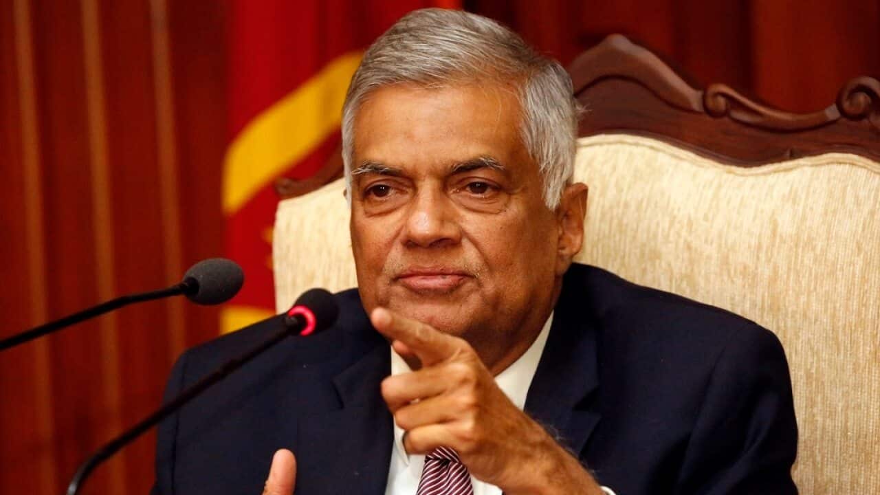 Sri Lanka's Ranil Wickremesinghe