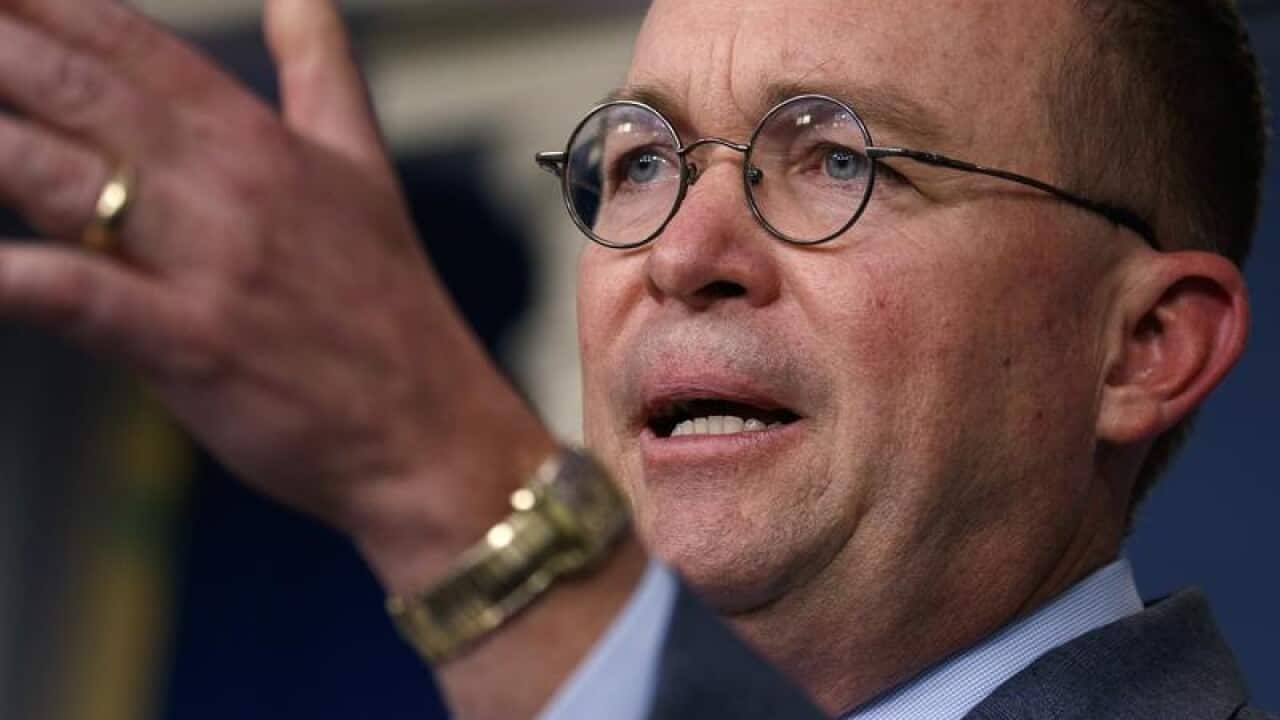 White House chief of staff Mick Mulvaney