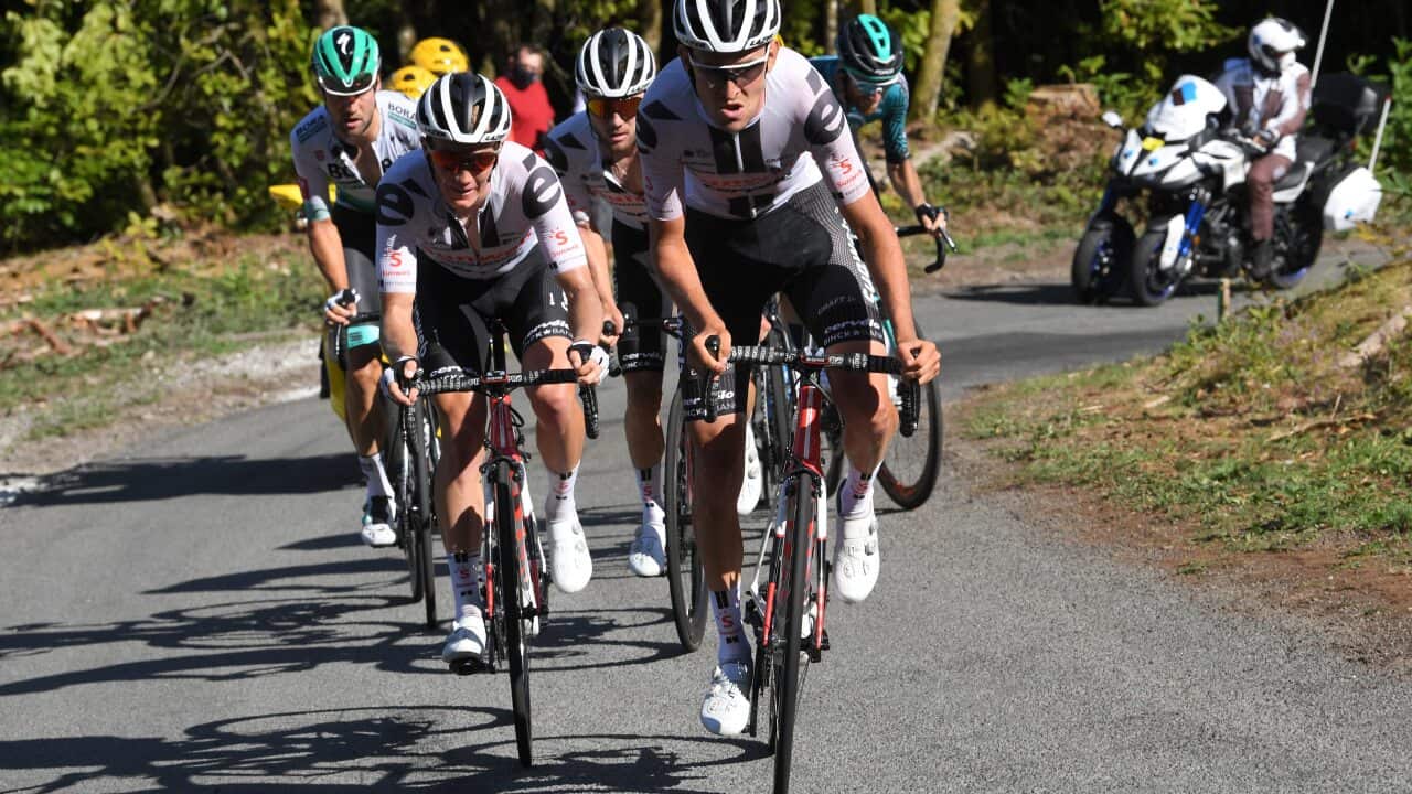 Tiesj Benoot, Soren Kragh Andersen, Marc Hirschi, Team Sunweb, Tour de France, Stage 12