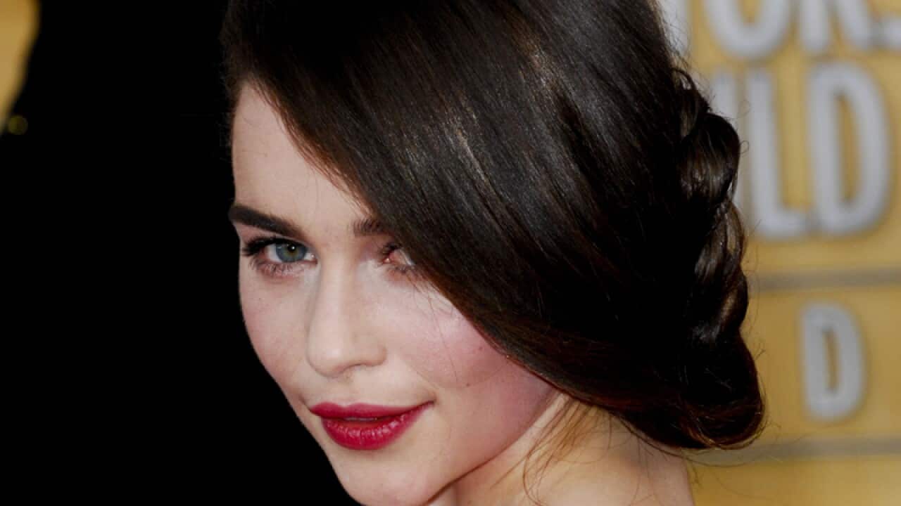 British actress Emilia Clarke