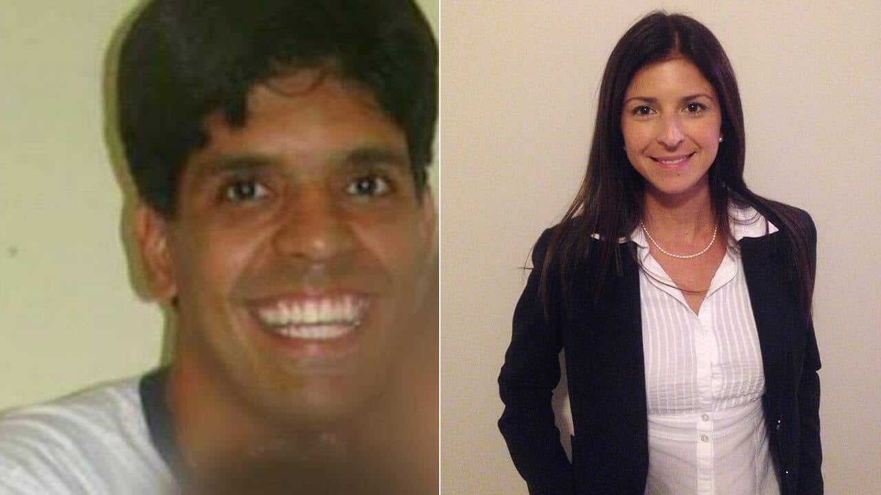 A composite image of Mario Marcelo Santoro (left) and Cecilia Haddad.