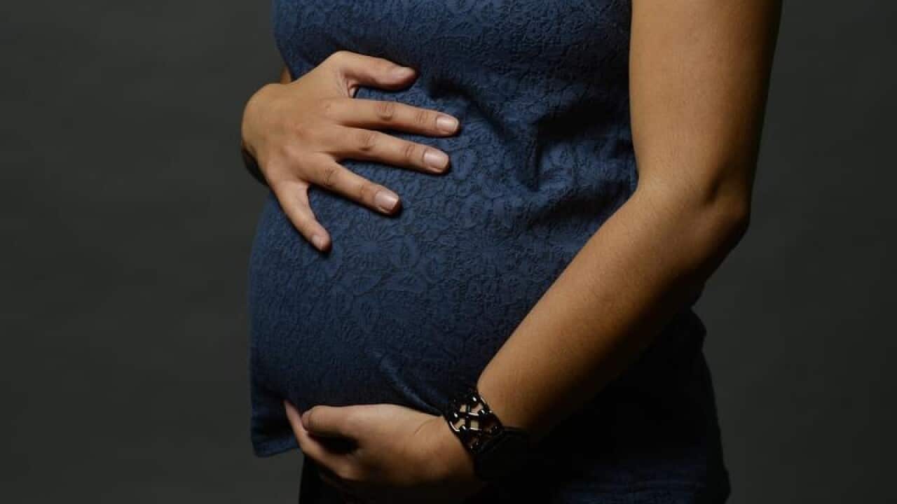 A pregnancy stock image